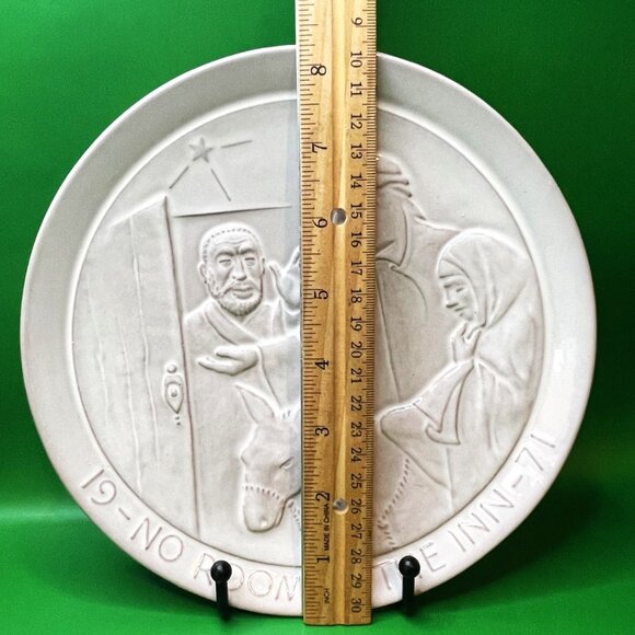 Frankoma Annual Christmas Story Plates 1971 1993 Religious Nativity Art Pottery - Picture 3 of 14